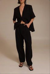 מכנסי אלכסנדרה שחורים