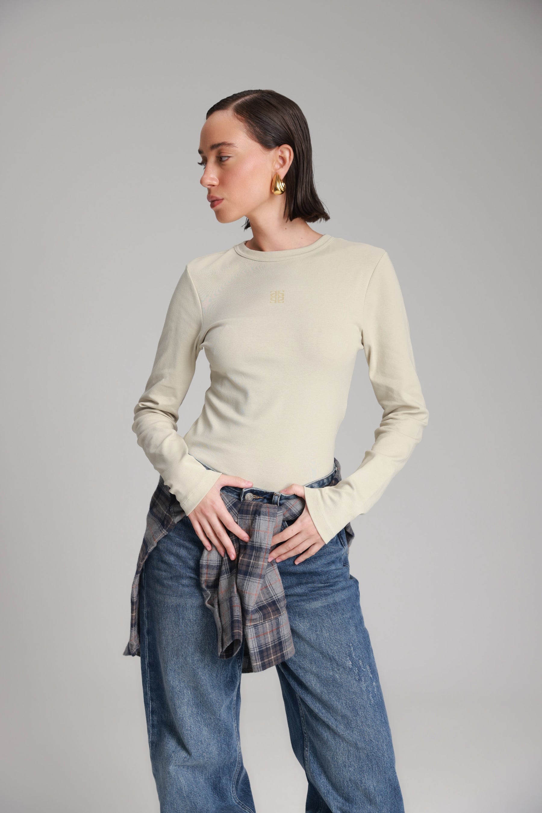 חולצת אולינה בז׳