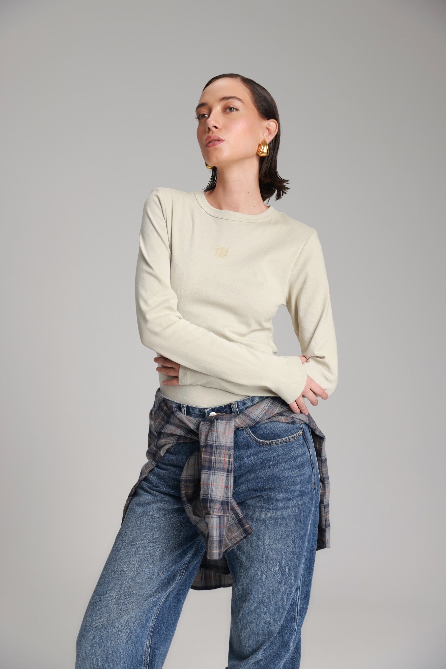 חולצת אולינה בז׳