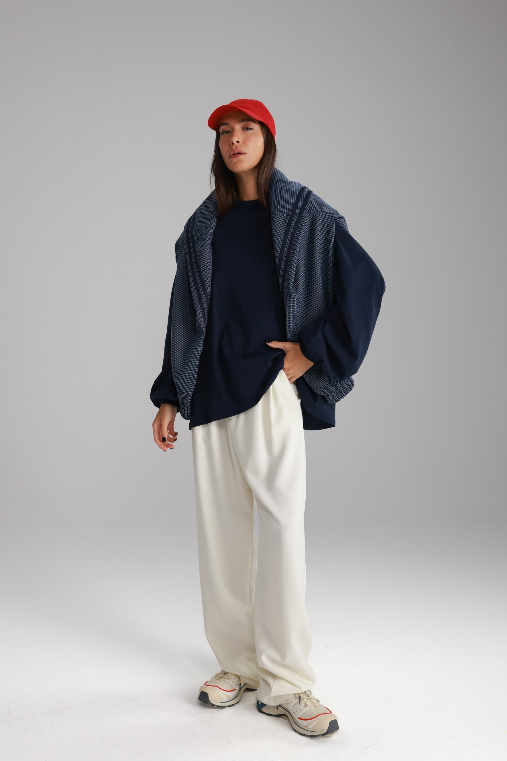 חולצת קיארה נייבי