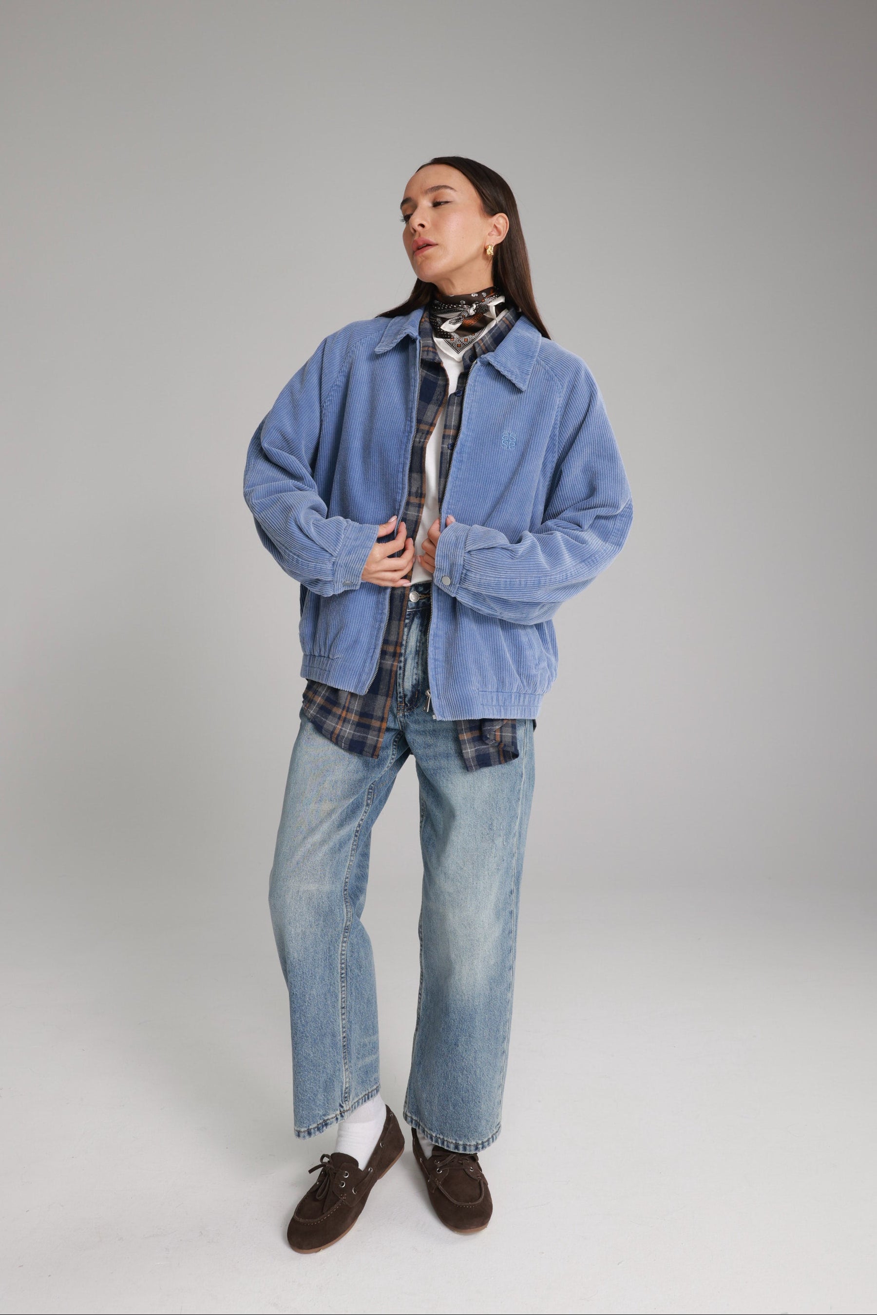 ג'קט טומי כחול בהיר