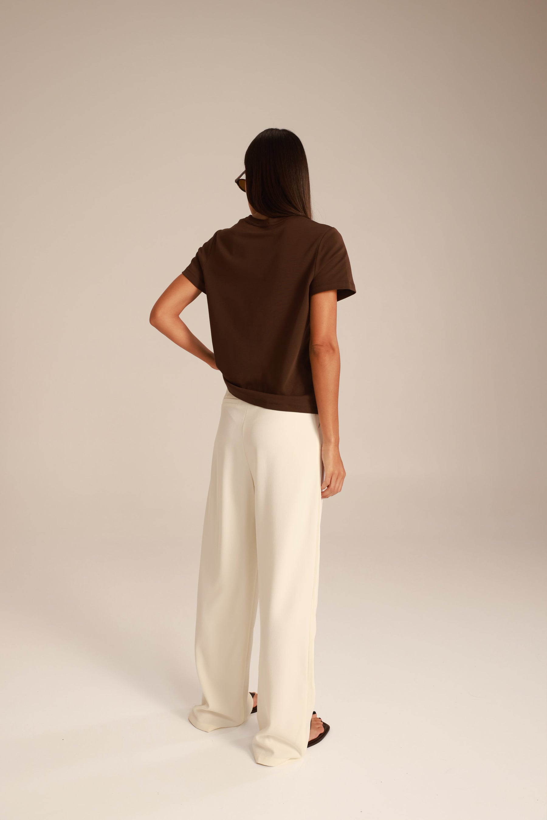 מכנסי דייזי שמנת