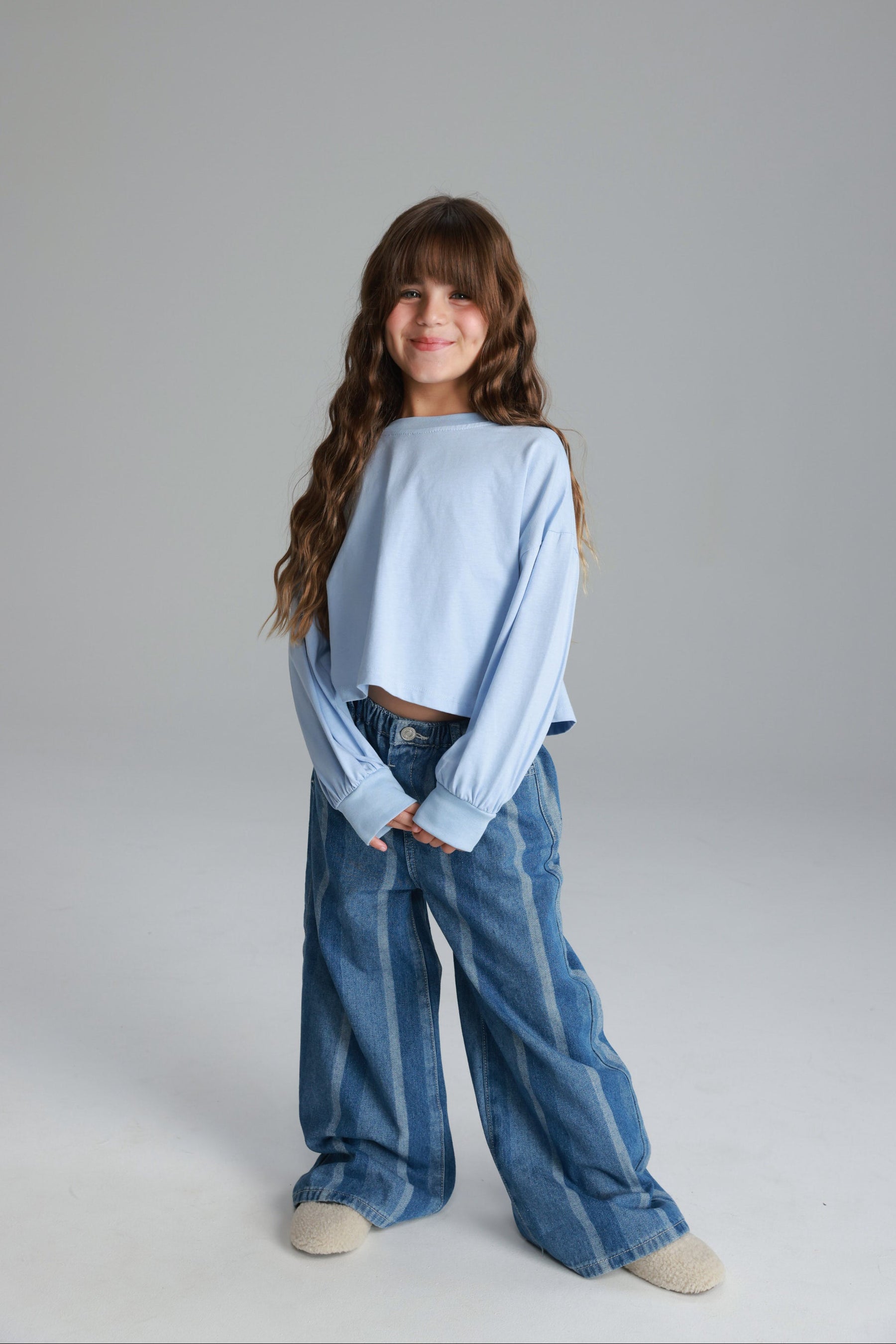 חולצת רייני תכלת