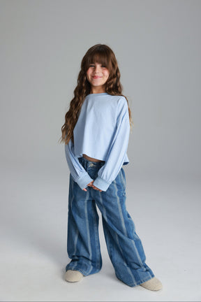 חולצת רייני תכלת