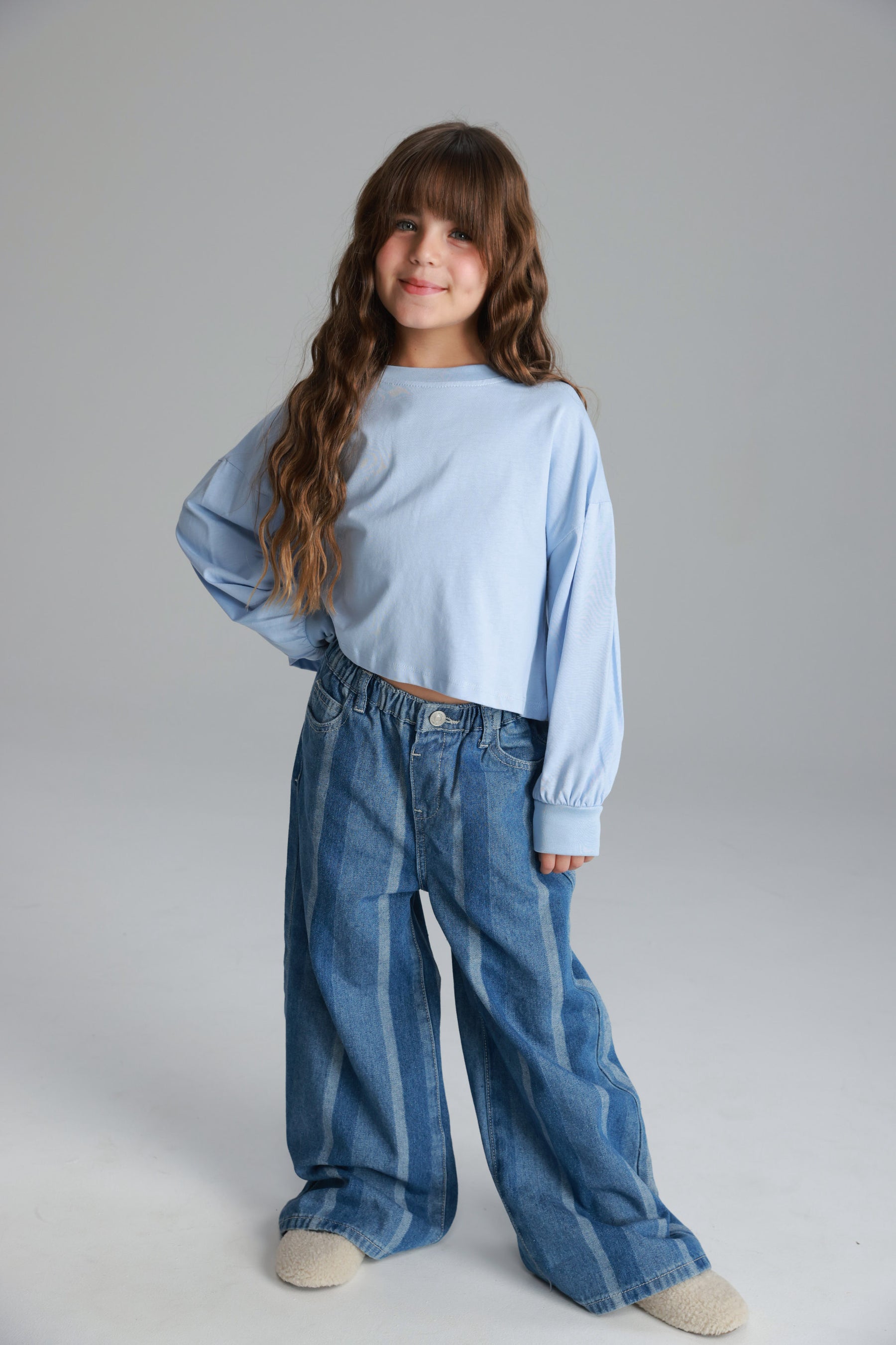 ג'ינס אוליבר פסים