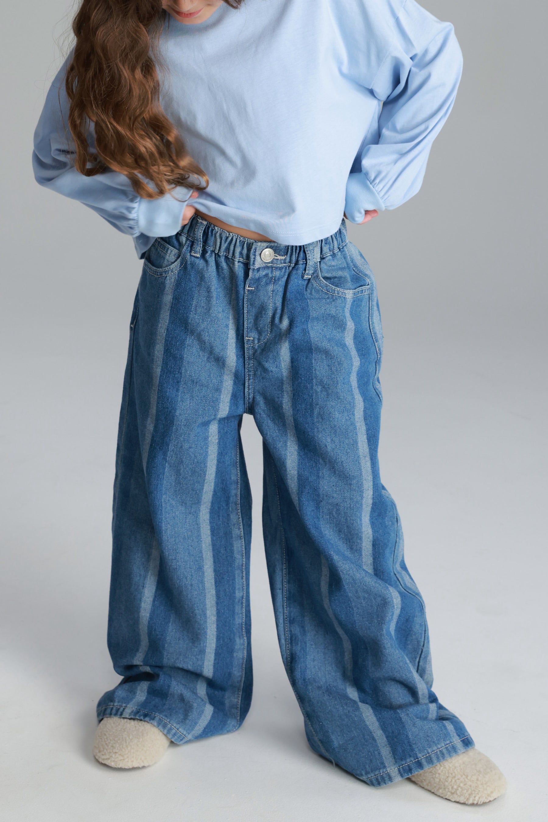 ג'ינס אוליבר פסים