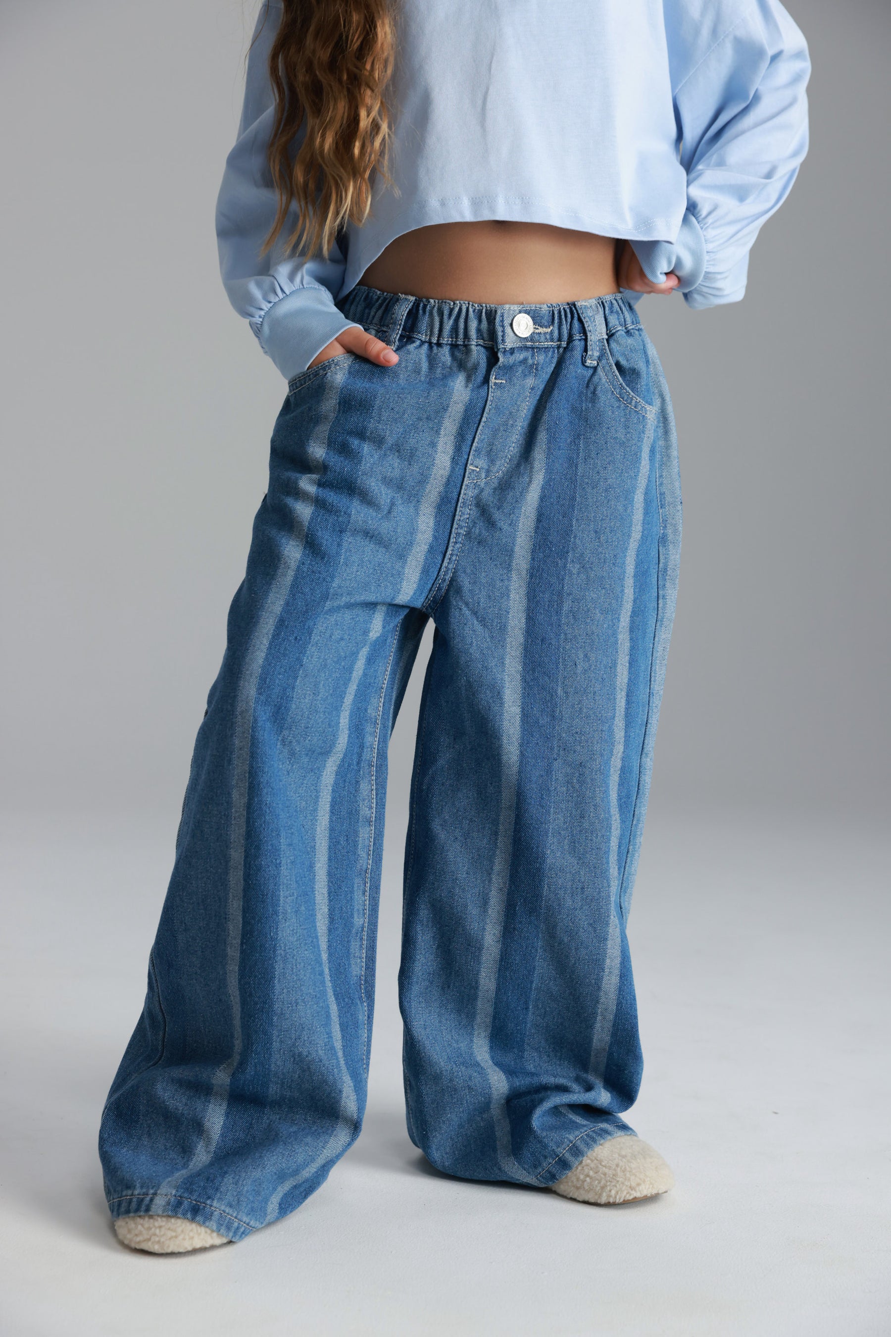 ג'ינס אוליבר פסים