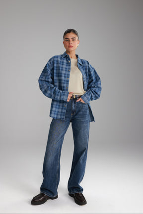 ג'ינס רייצ'ל כחול כהה