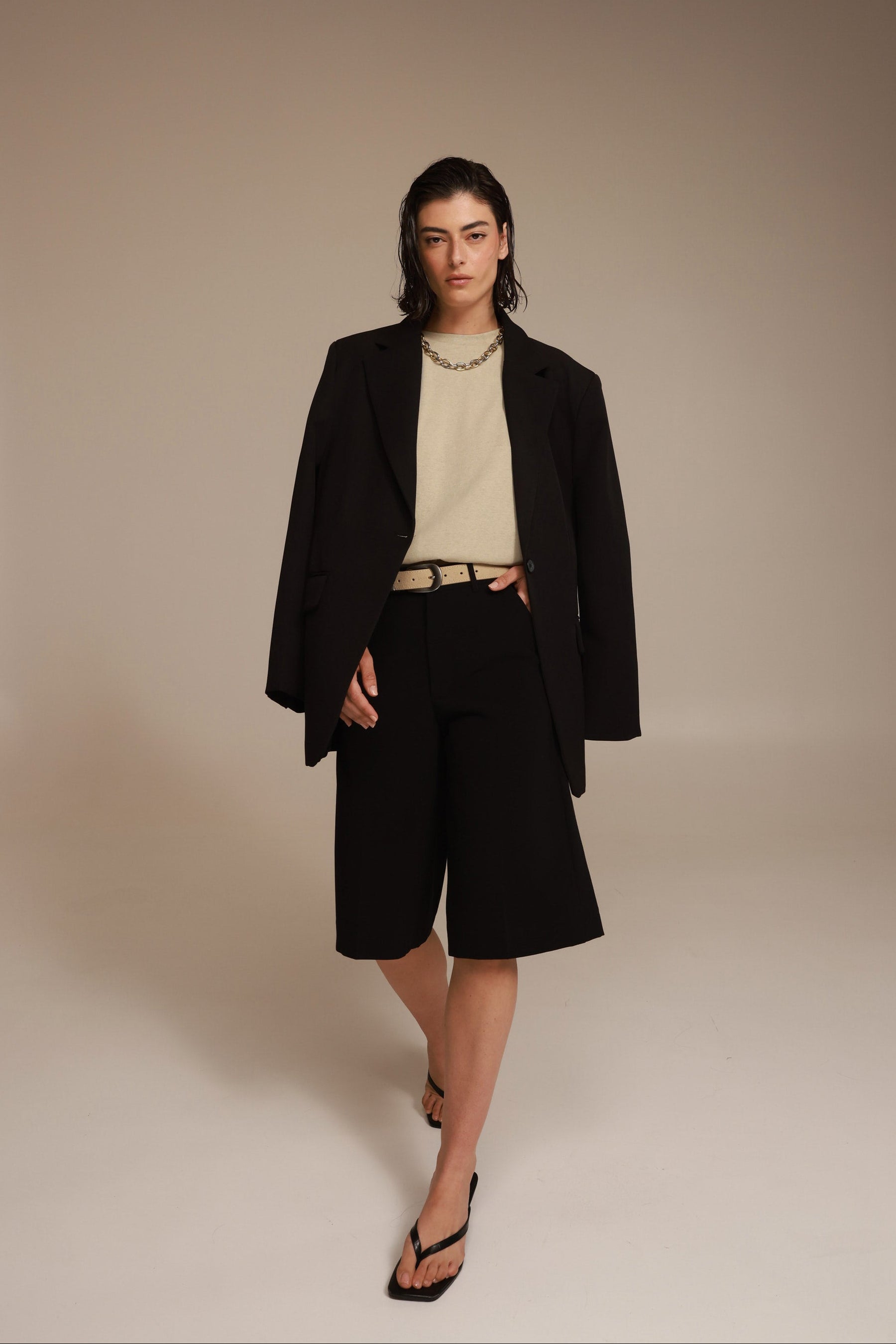 מכנסי ראנטה שחורים