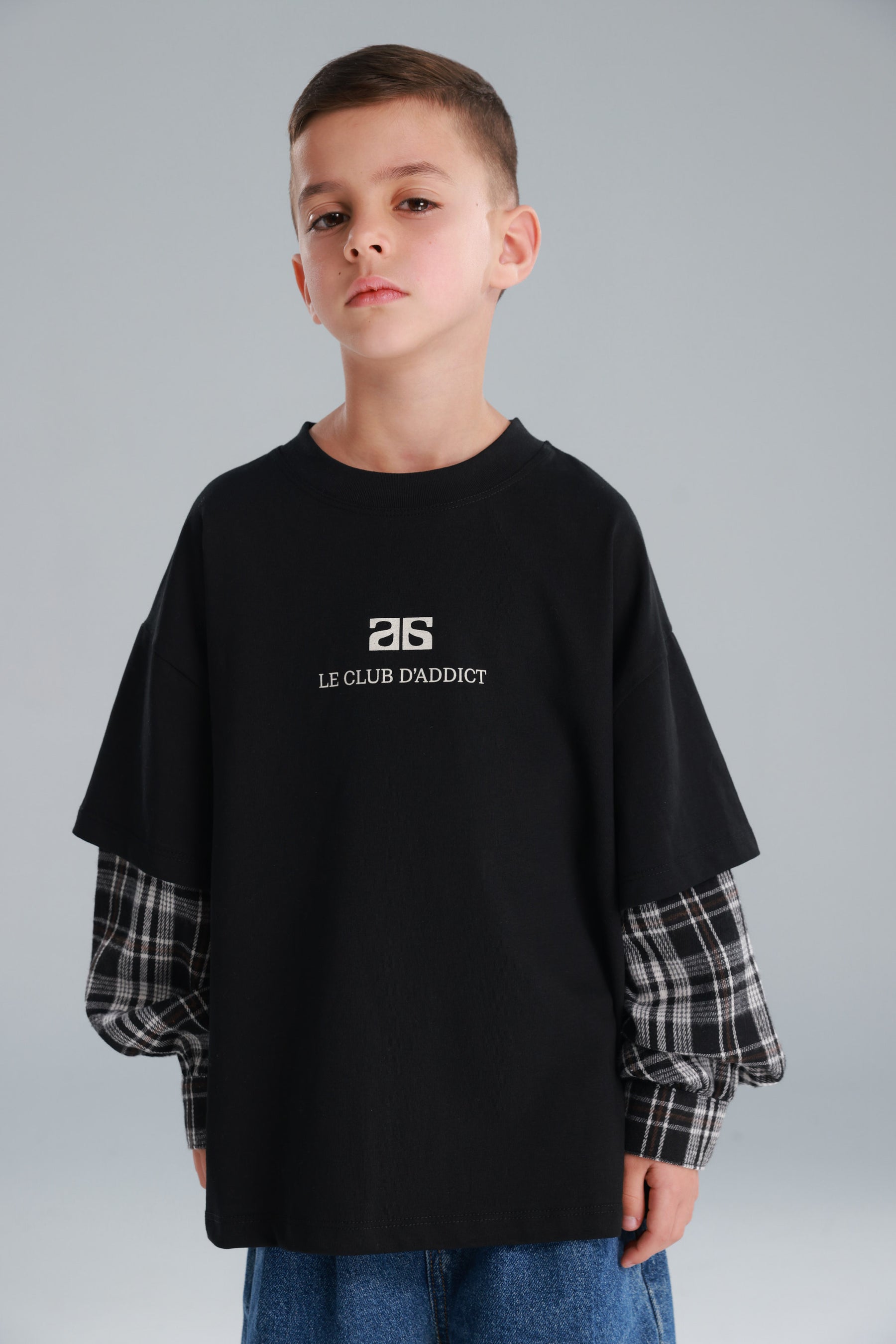 חולצת מדלן שחורה