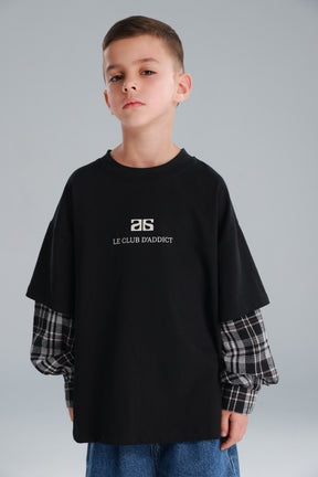 חולצת מדלן שחורה