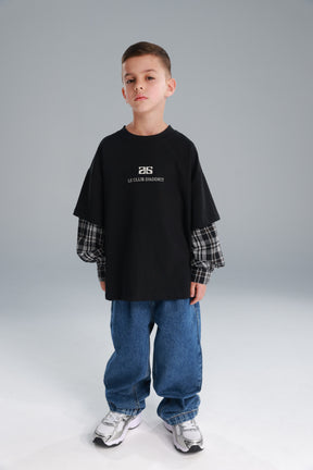 חולצת מדלן שחורה