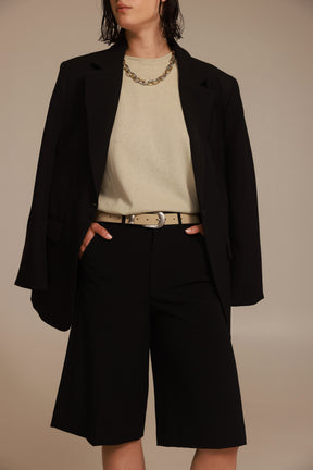 מכנסי ראנטה שחורים