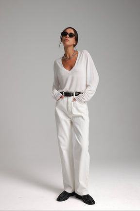 ג'ינס אנטוניו לבן