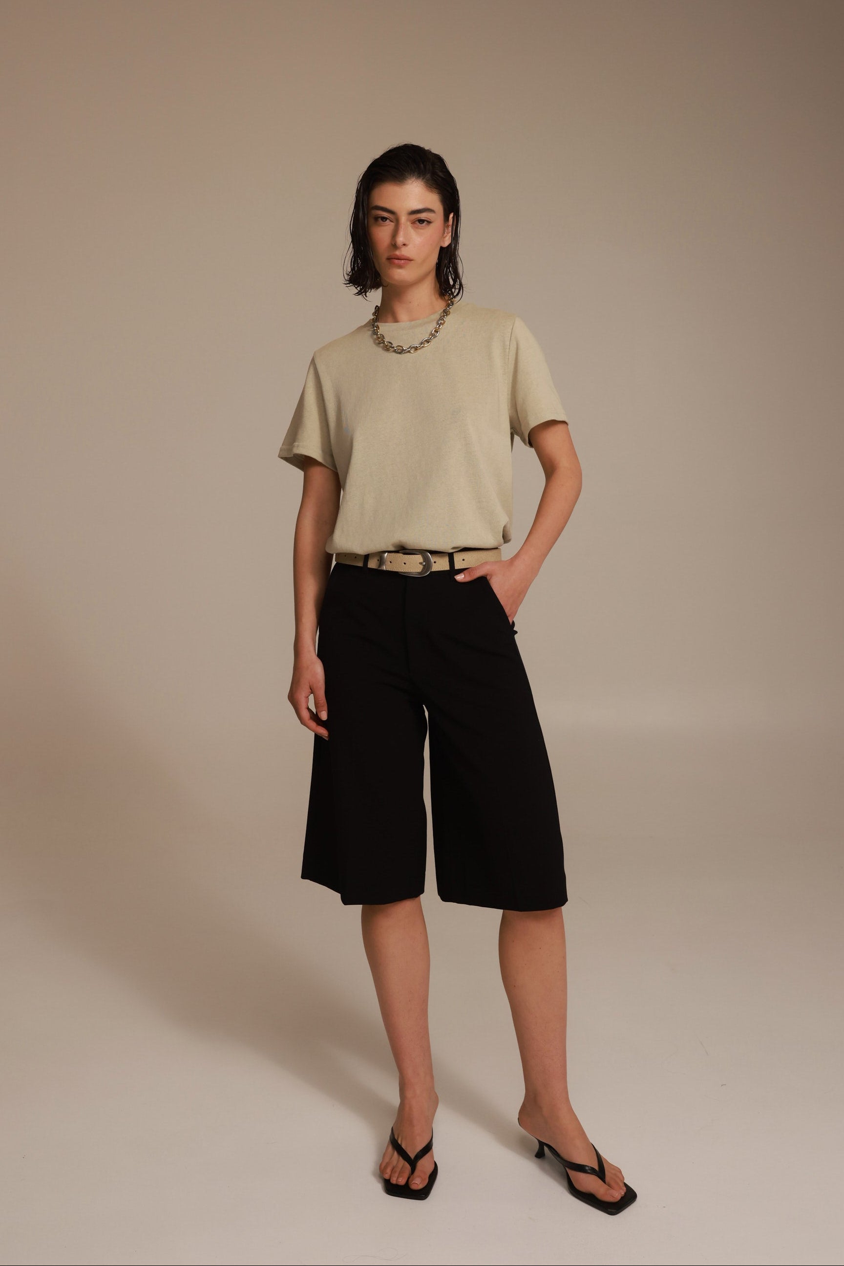 מכנסי ראנטה שחורים