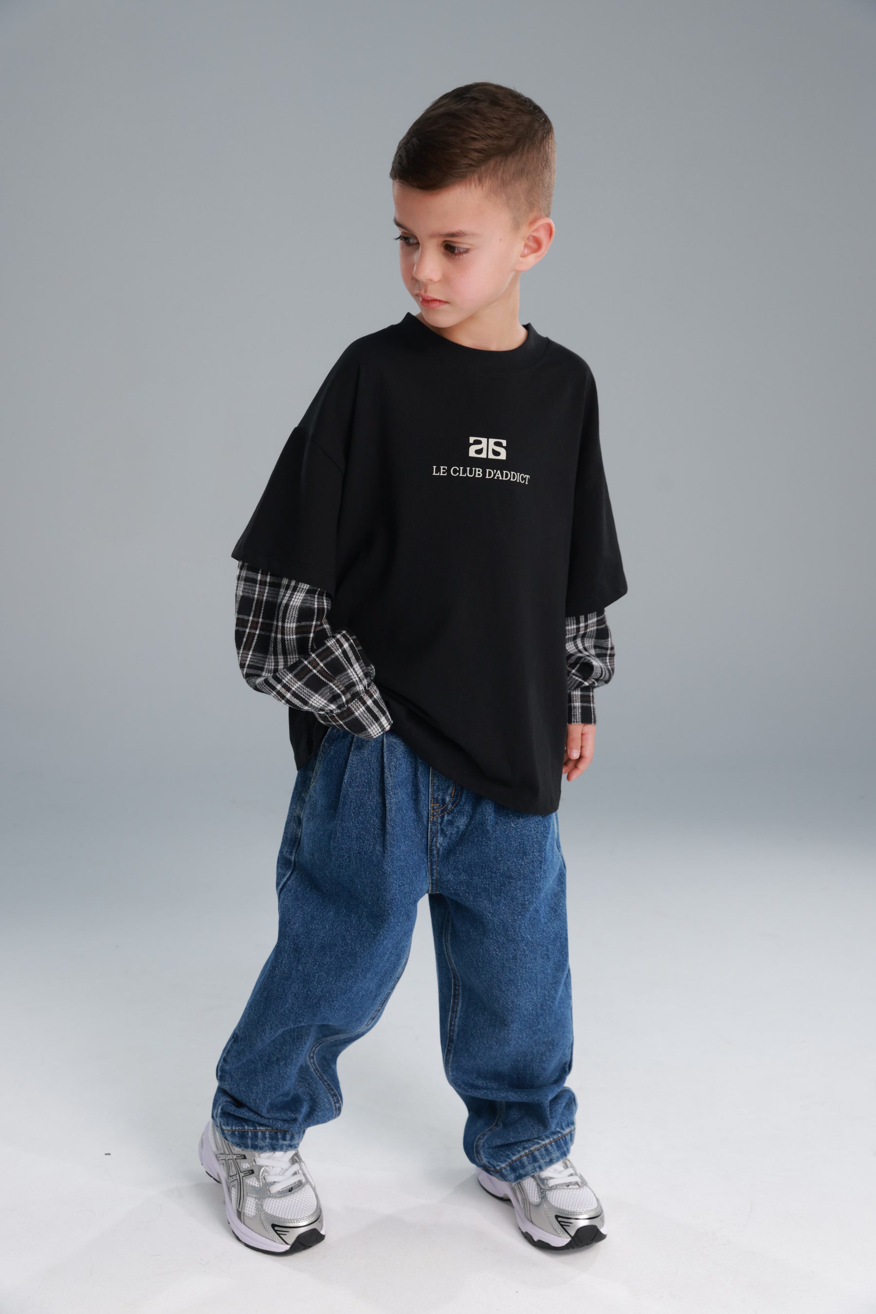 חולצת מדלן שחורה