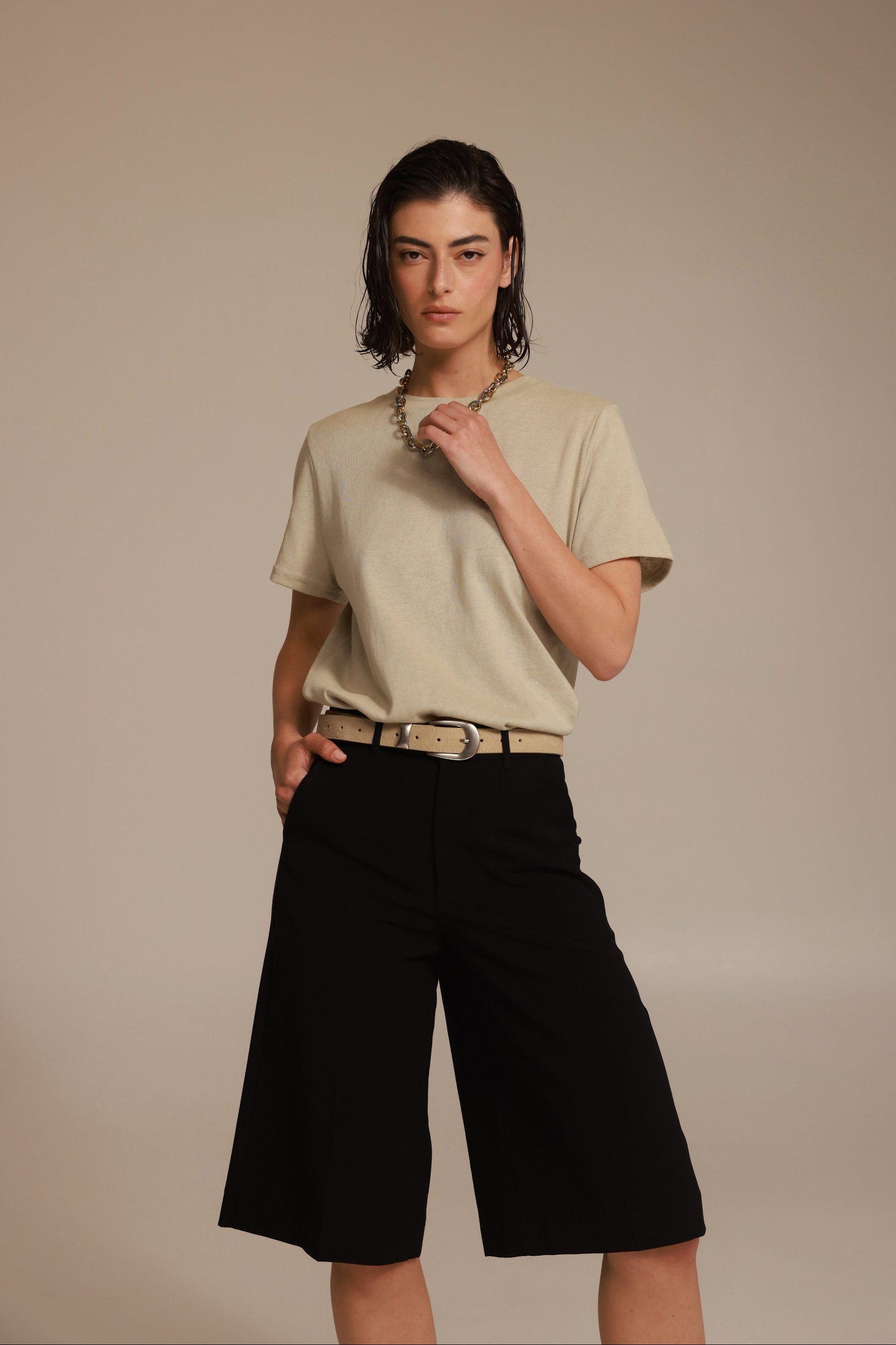 חולצת ריאל בז'