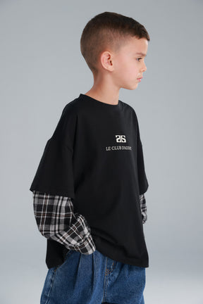 חולצת מדלן שחורה