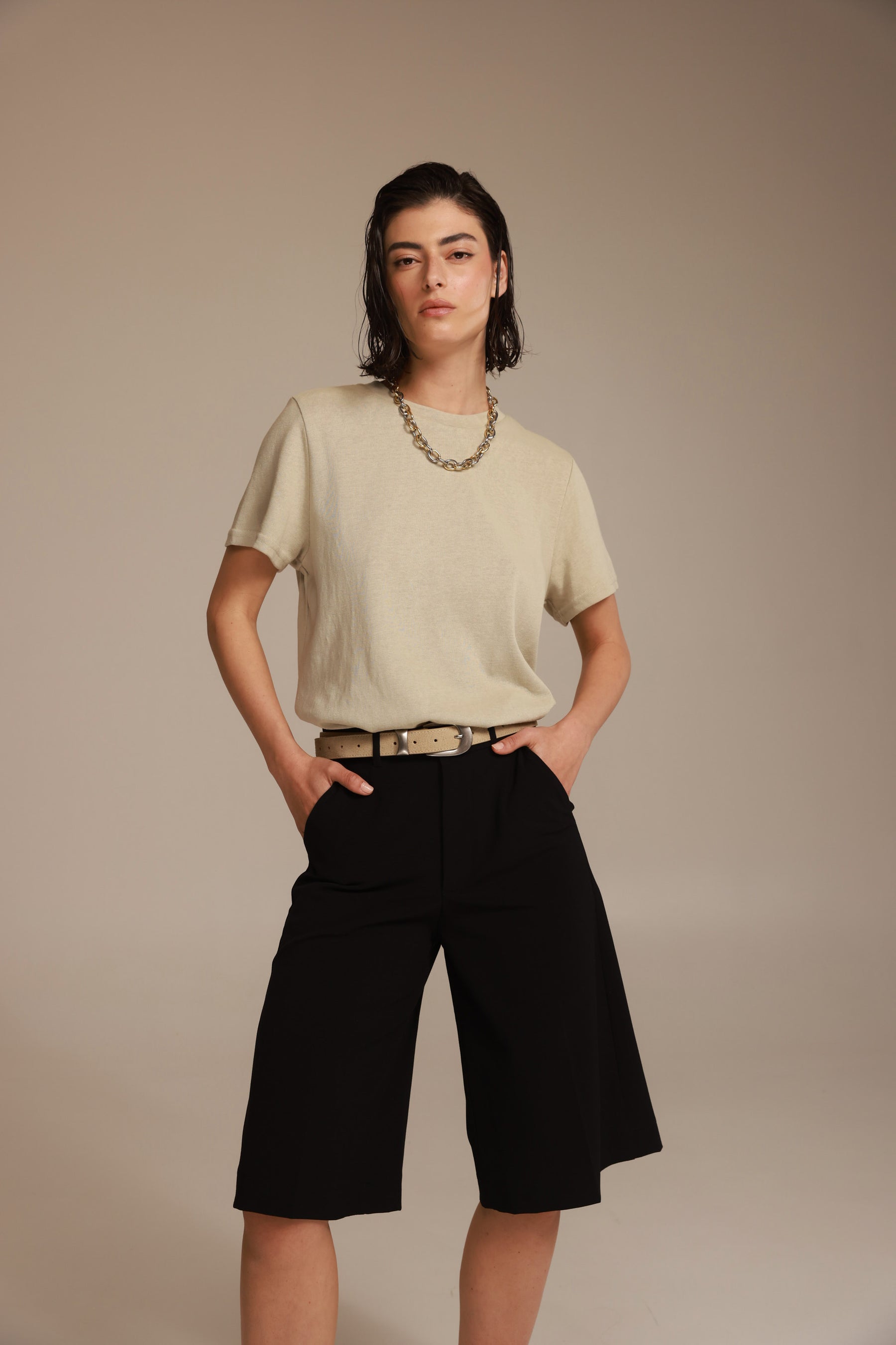 חולצת ריאל בז'