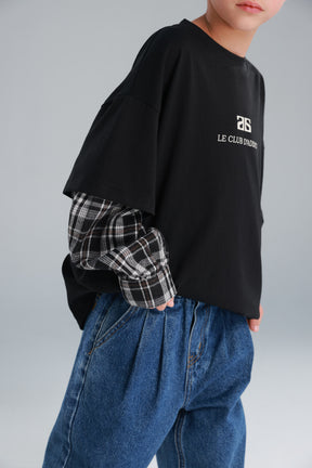 חולצת מדלן שחורה