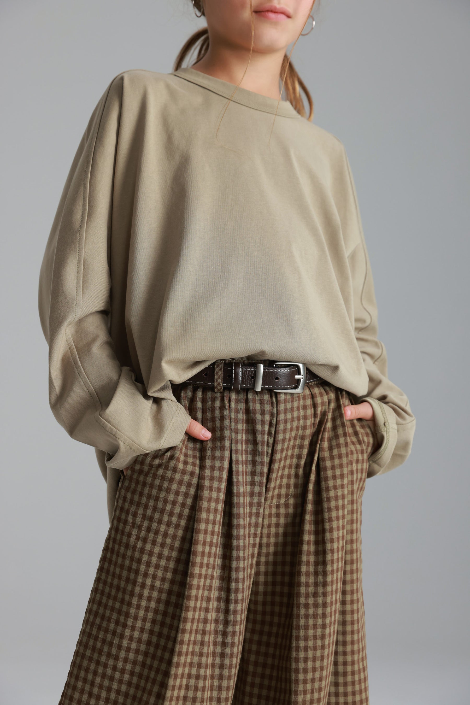 חולצת קרינה חאקי