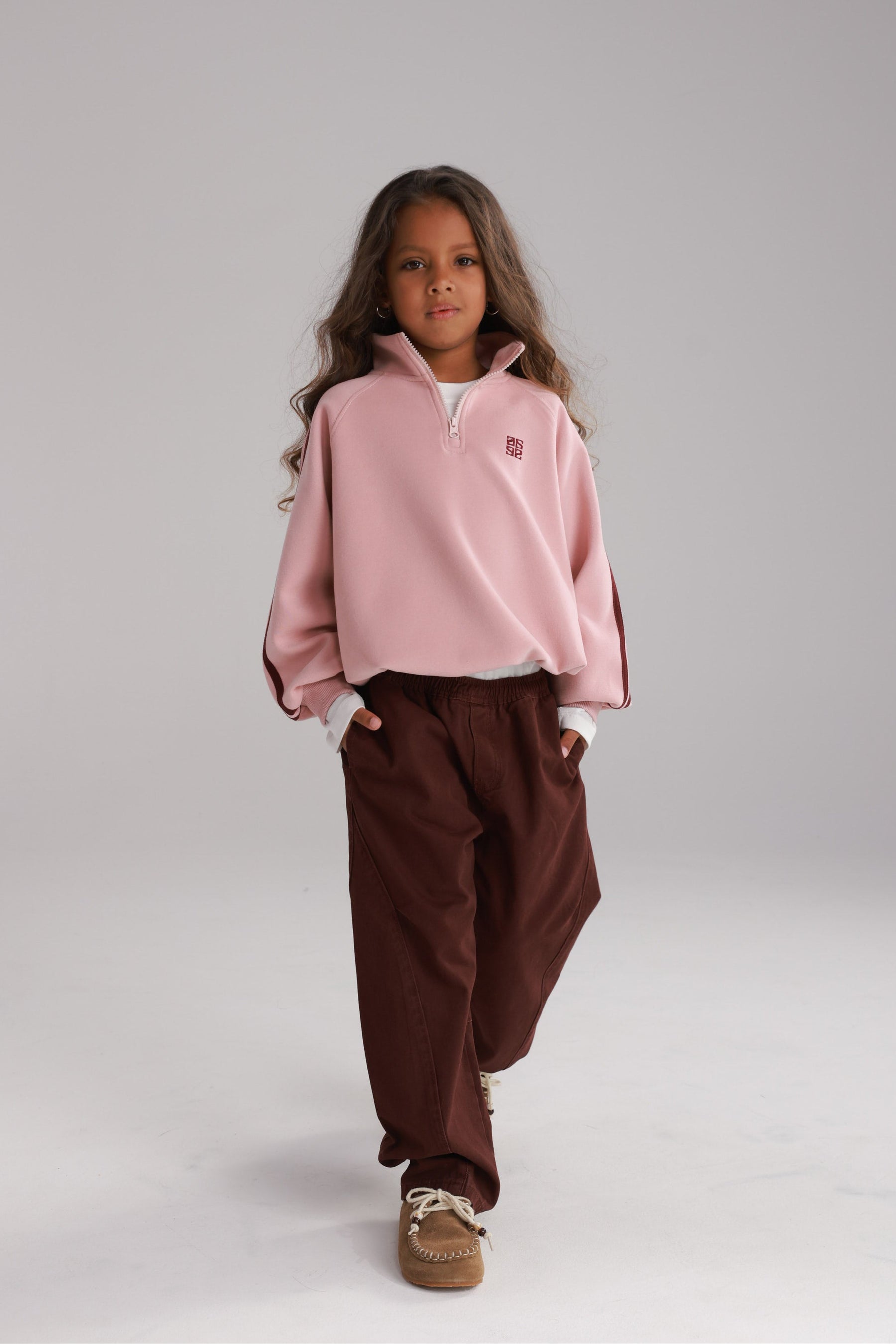 סוויטשירט נולי ורוד