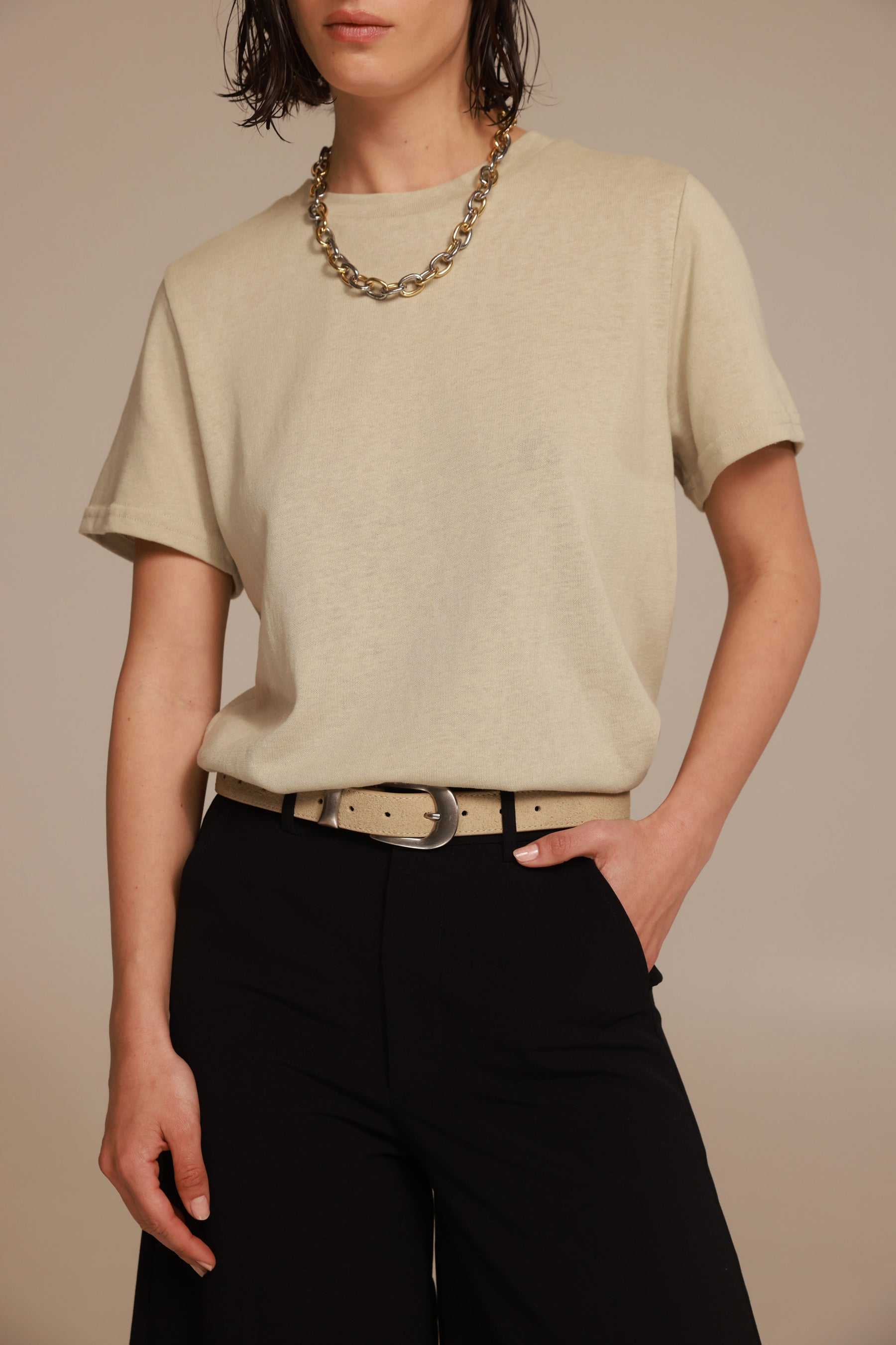 חולצת ריאל בז'