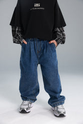 ג'ינס קייט כחול כהה