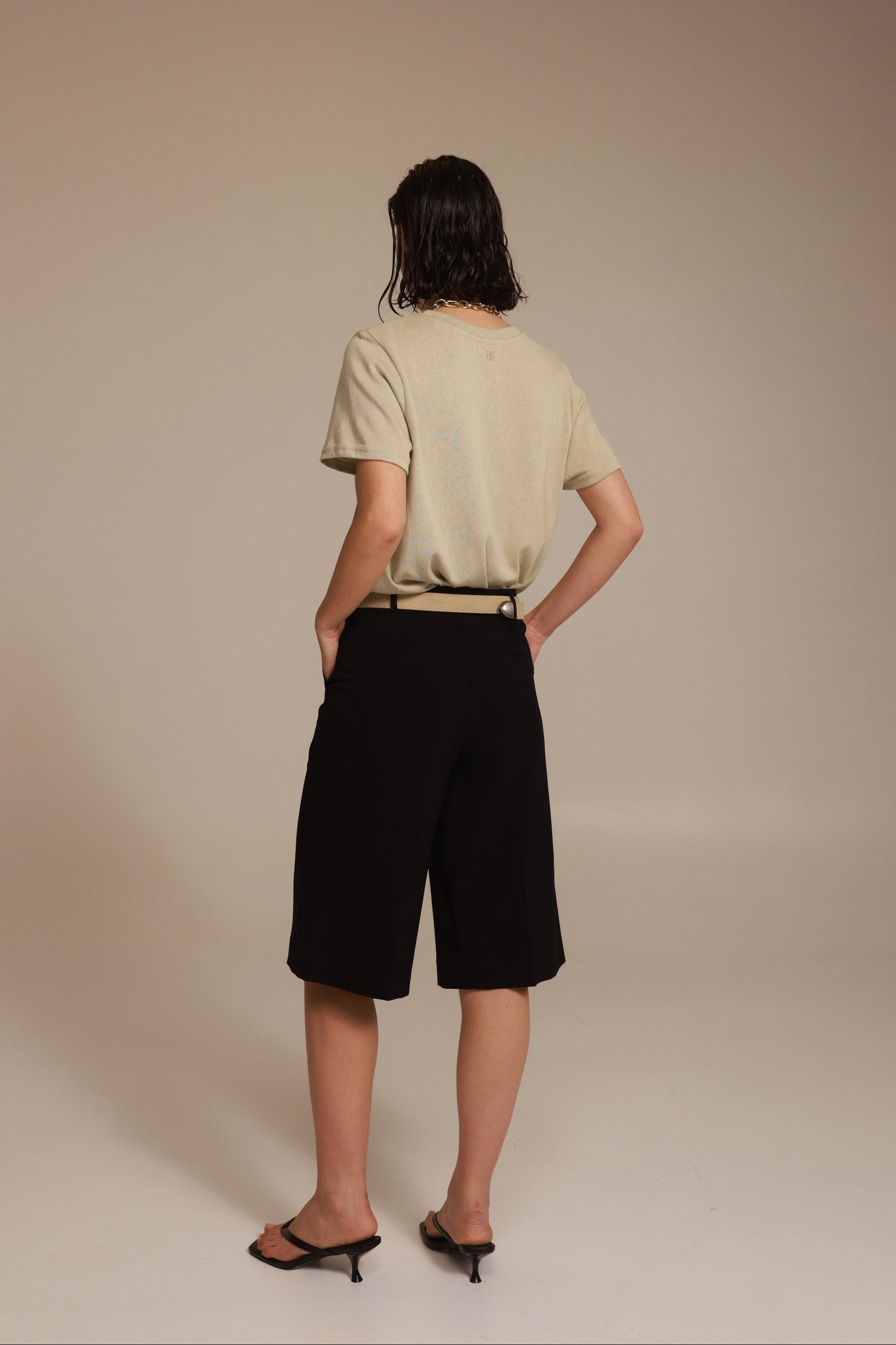 מכנסי ראנטה שחורים