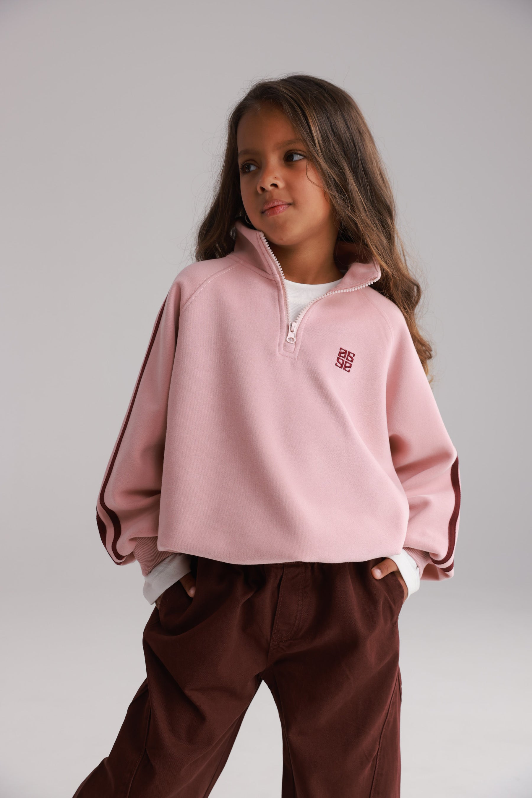 סוויטשירט נולי ורוד