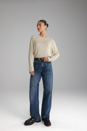 חולצת ביילין בז'