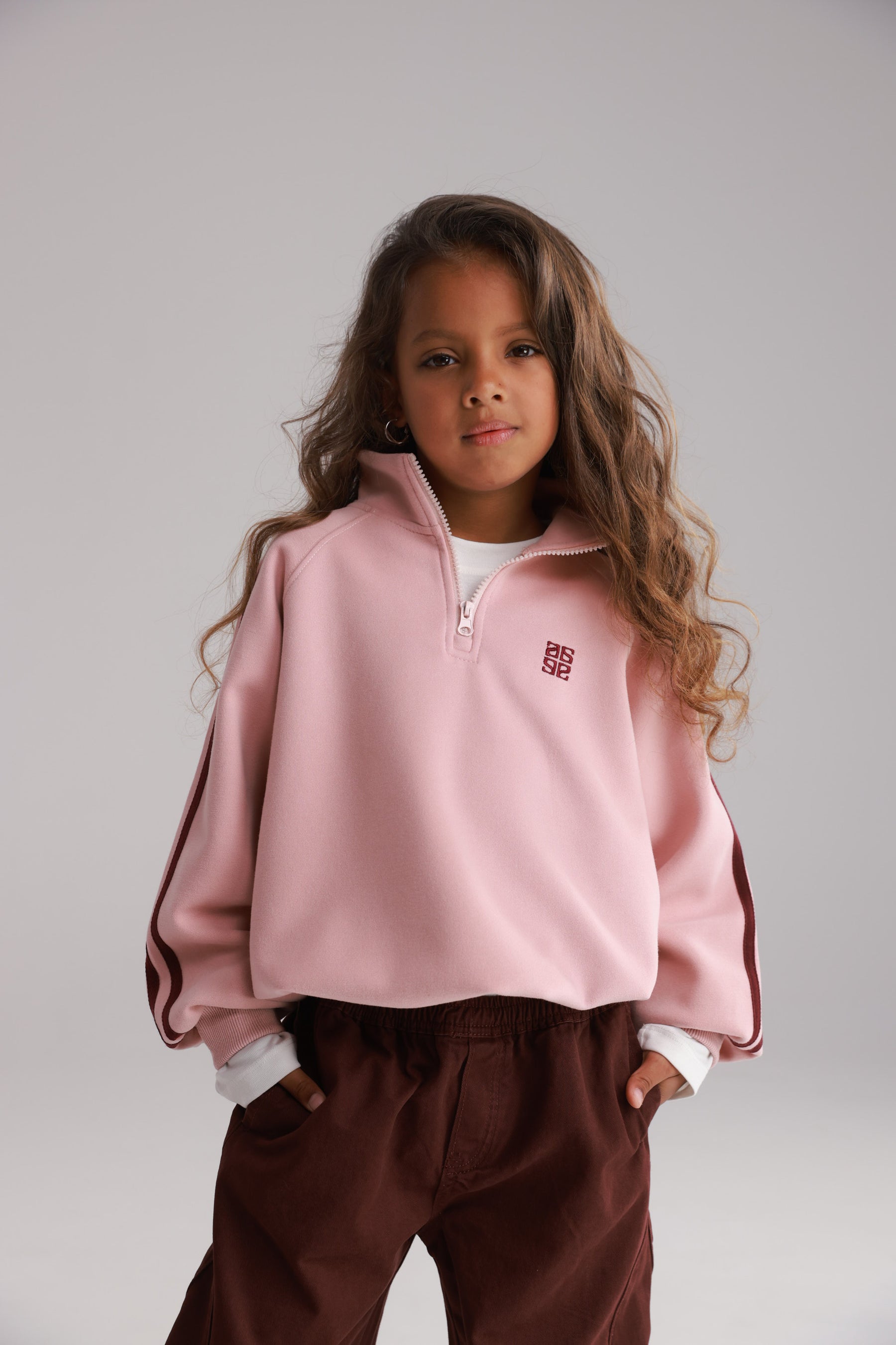 סוויטשירט נולי ורוד