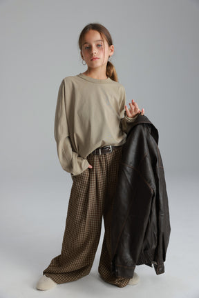 מכנסי בקי חומים