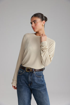 חולצת ביילין בז'