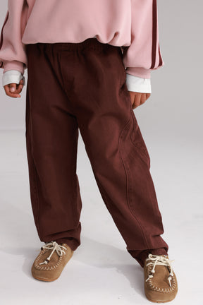 מכנסי דוריאן בורדו