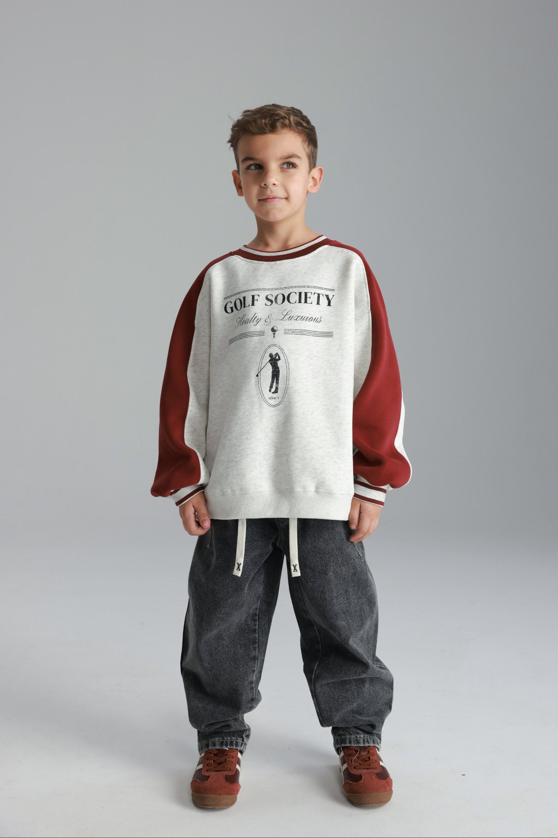 ג'ינס איזי אפור כהה