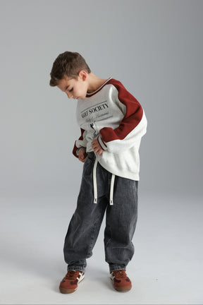 ג'ינס איזי אפור כהה