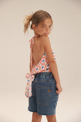 גופיית קולר אוריון כחול/אדום