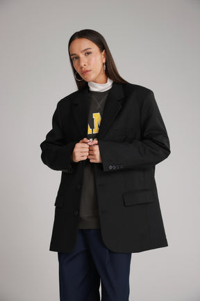 סוויטשירט רוברט אפור כהה