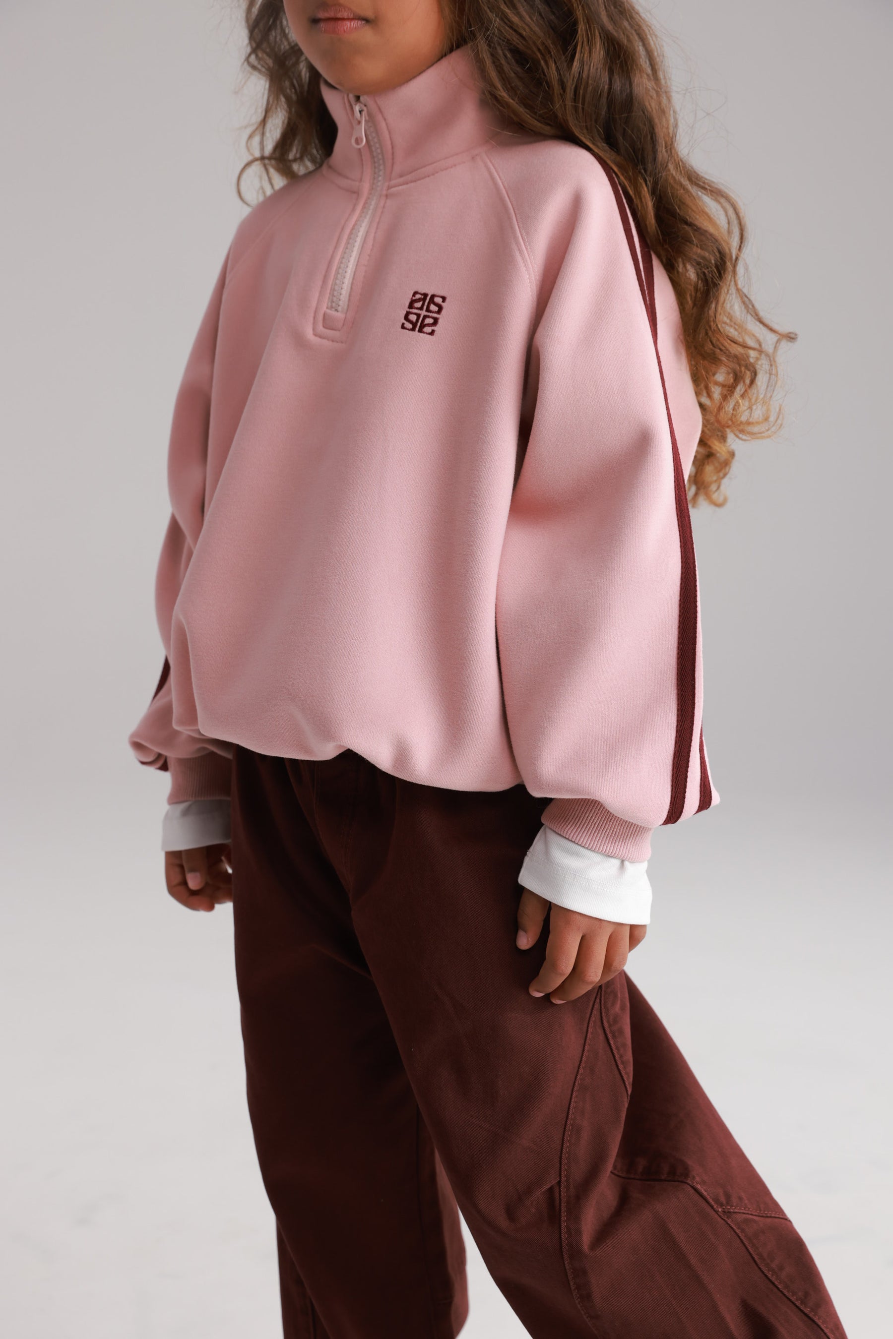 סוויטשירט נולי ורוד