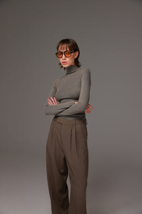 חולצת גולף ספנסר אפורה