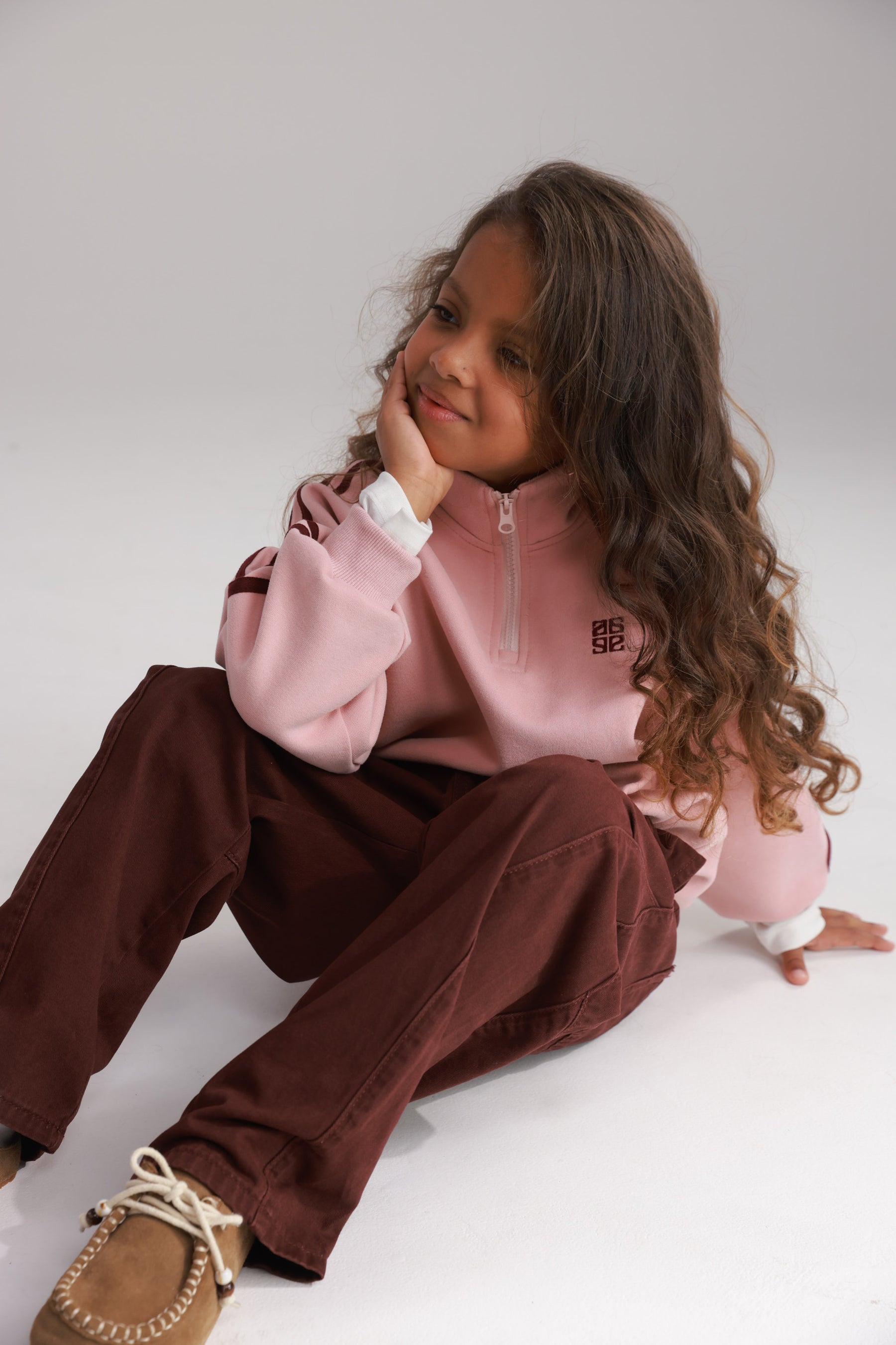 סוויטשירט נולי ורוד