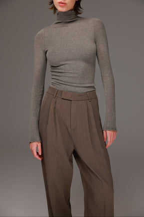 חולצת גולף ספנסר אפורה