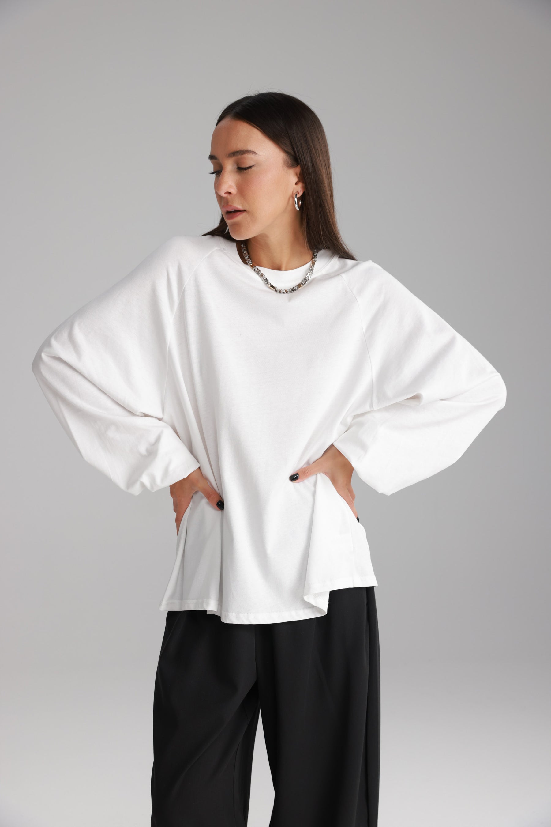 חולצת קיארה לבנה