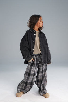 חולצת ג'ינס מייסון שחורה