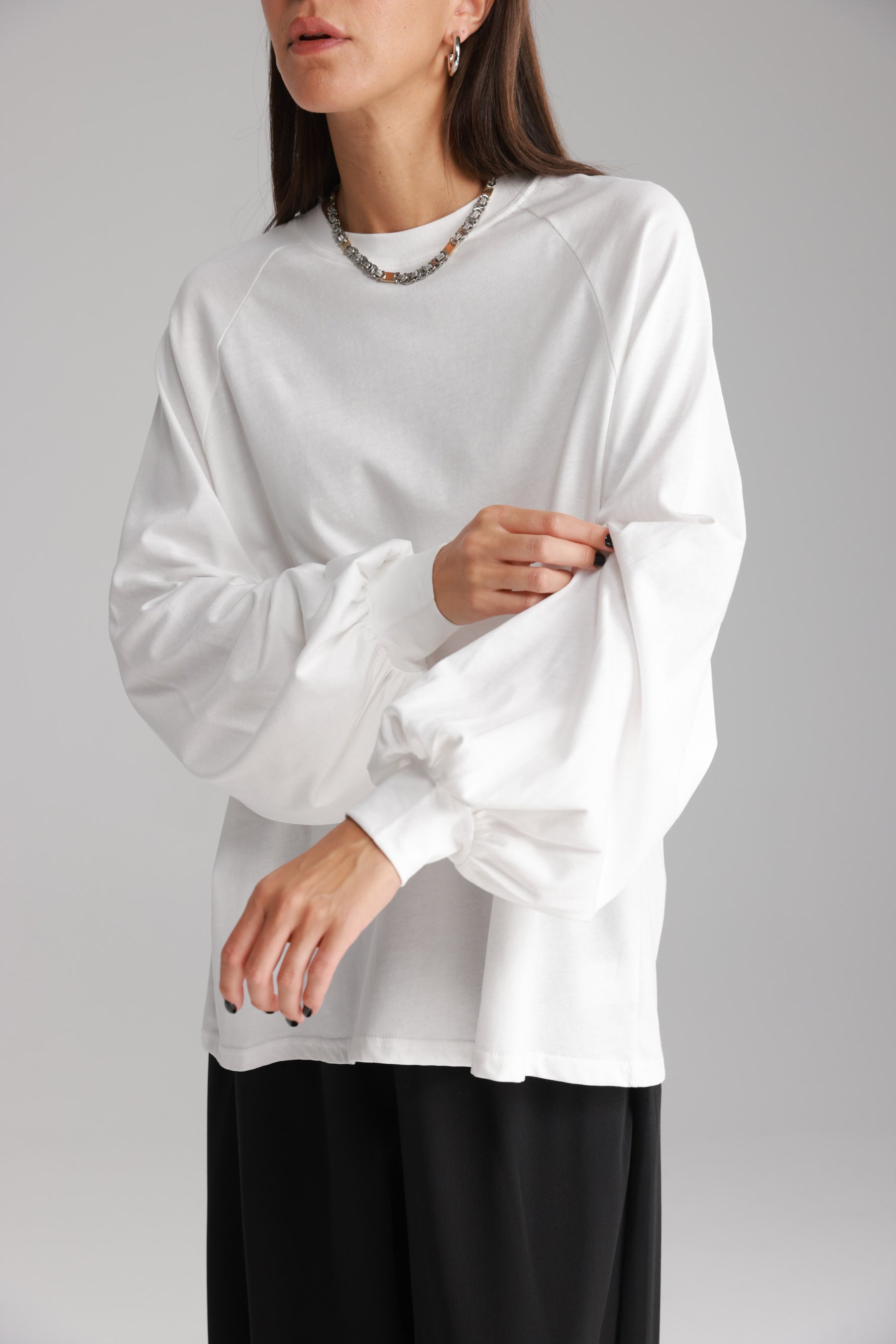 חולצת קיארה לבנה