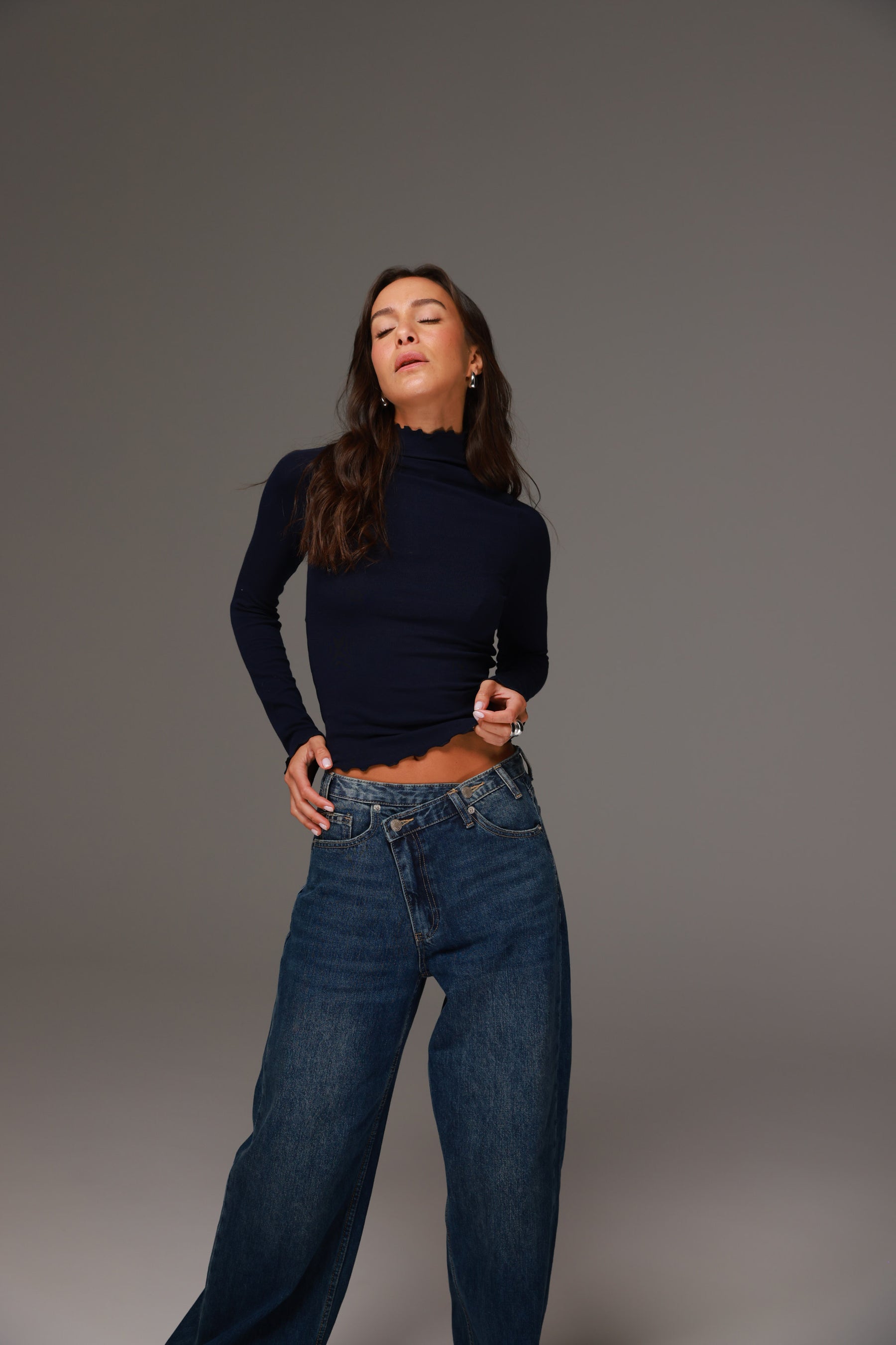 חולצת גולף ספנסר נייבי