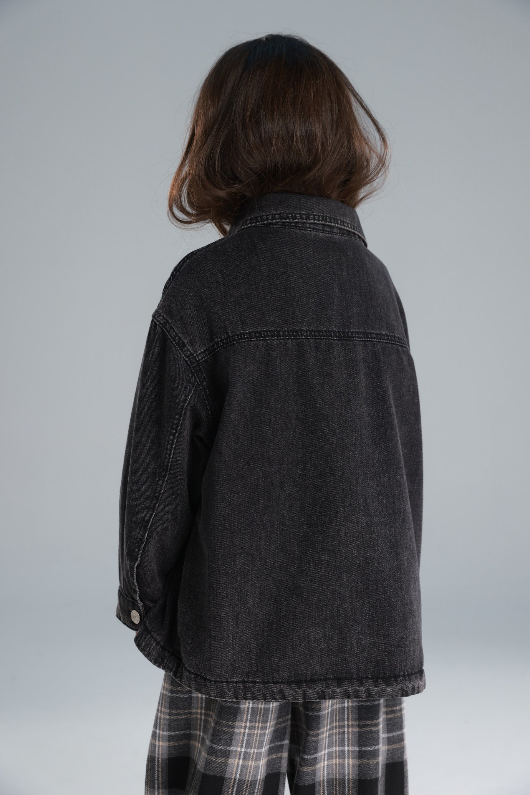 חולצת ג'ינס מייסון שחורה