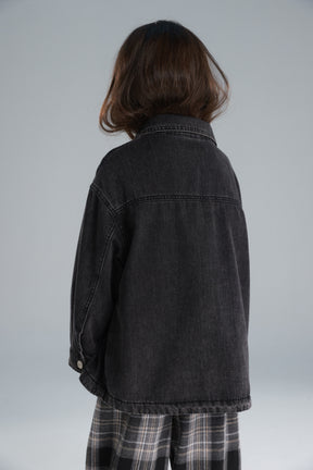 חולצת ג'ינס מייסון שחורה