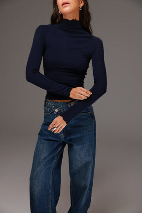 חולצת גולף ספנסר נייבי